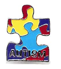 Autism Awareness Puzzle Piece Lapel Pin